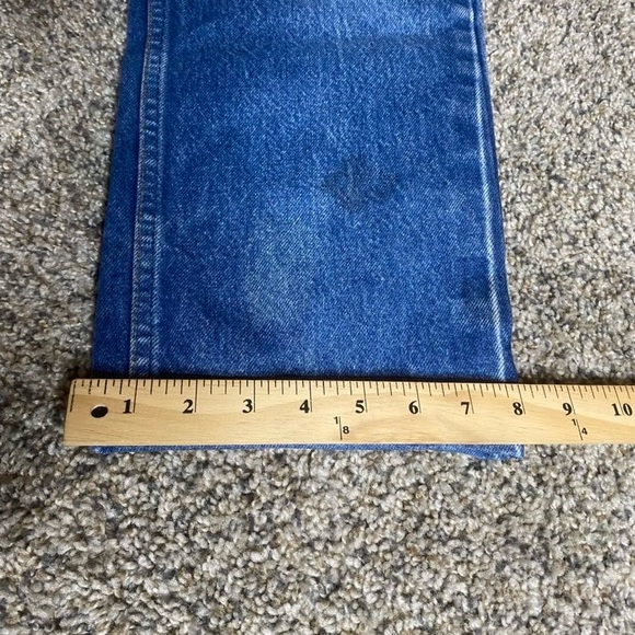 Vintage Levi’s 02505 0217 Jeans Mens 32x29 Blue 1980s Orange Tab Made In USA - Picture 6 of 9